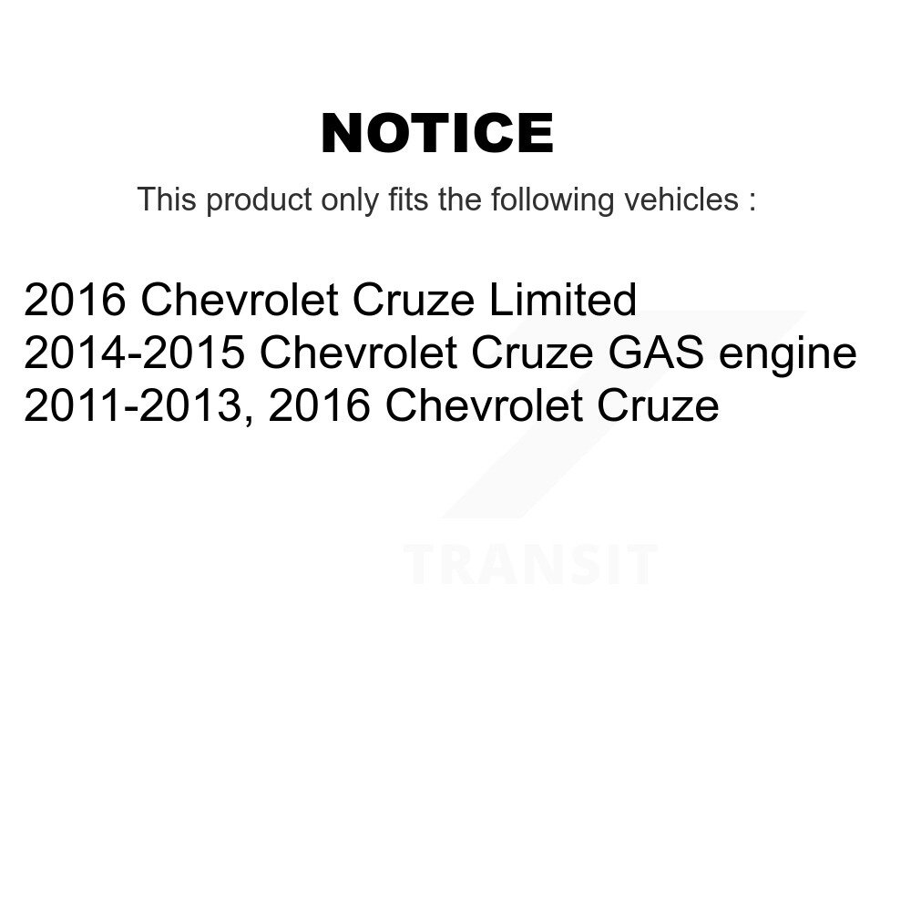 [Arrière] Tambour de frein arrière pour Chevrolet Cruze Limited 8-97812