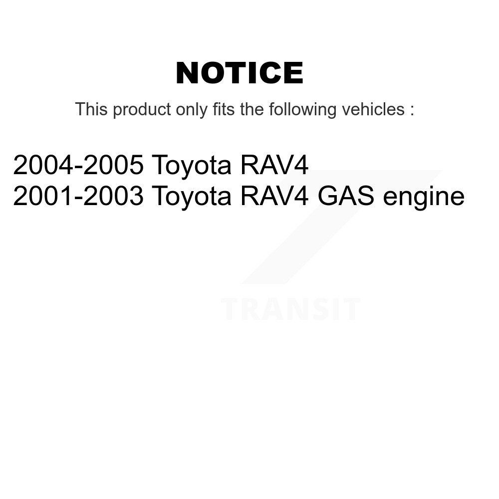 [Front] Rotor de frein à disque avant pour Toyota RAV4 8-980033