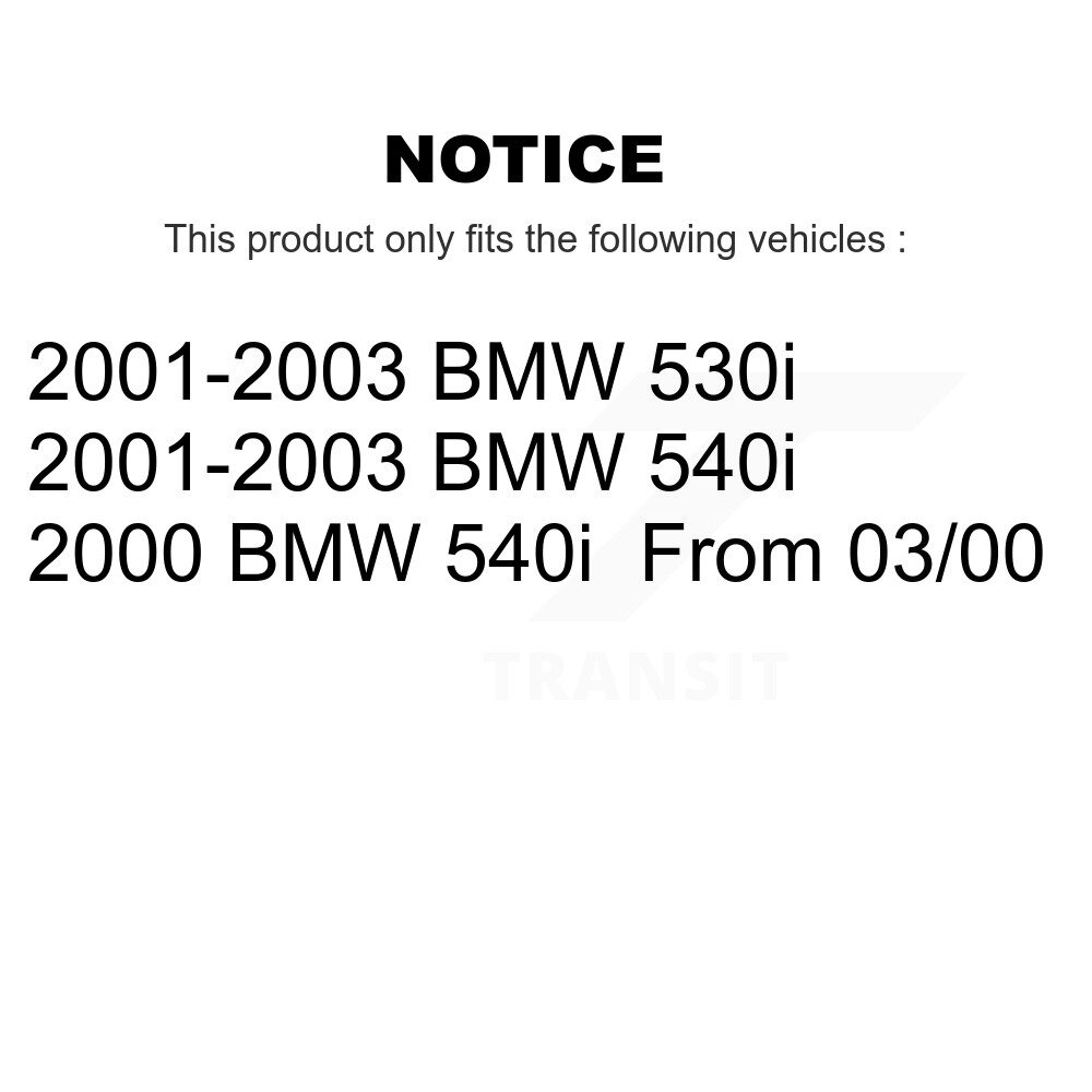 [Front] Rotor de frein à disque avant pour BMW 530i 540i 8-980094