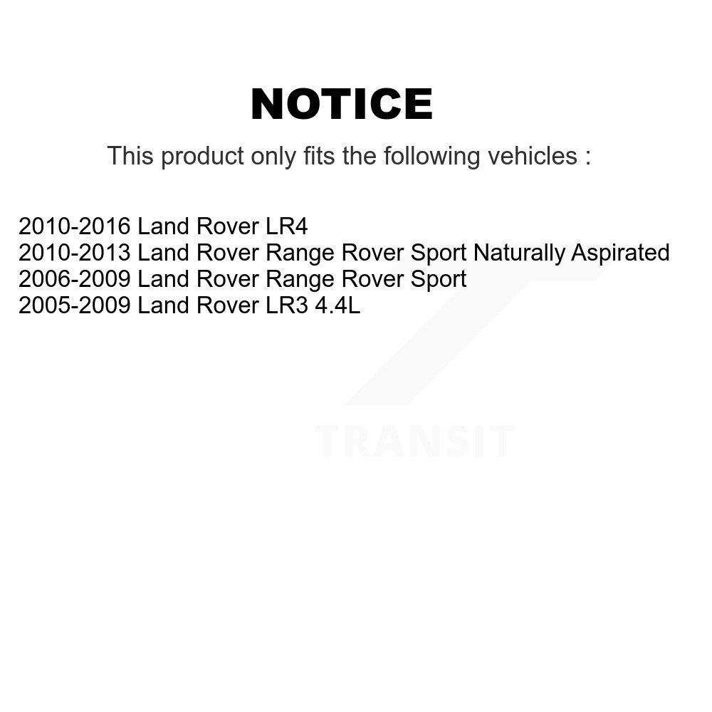 [Arrière] Rotor de frein à disque arrière pour Land Rover Range Sport LR4 LR3 8-980345