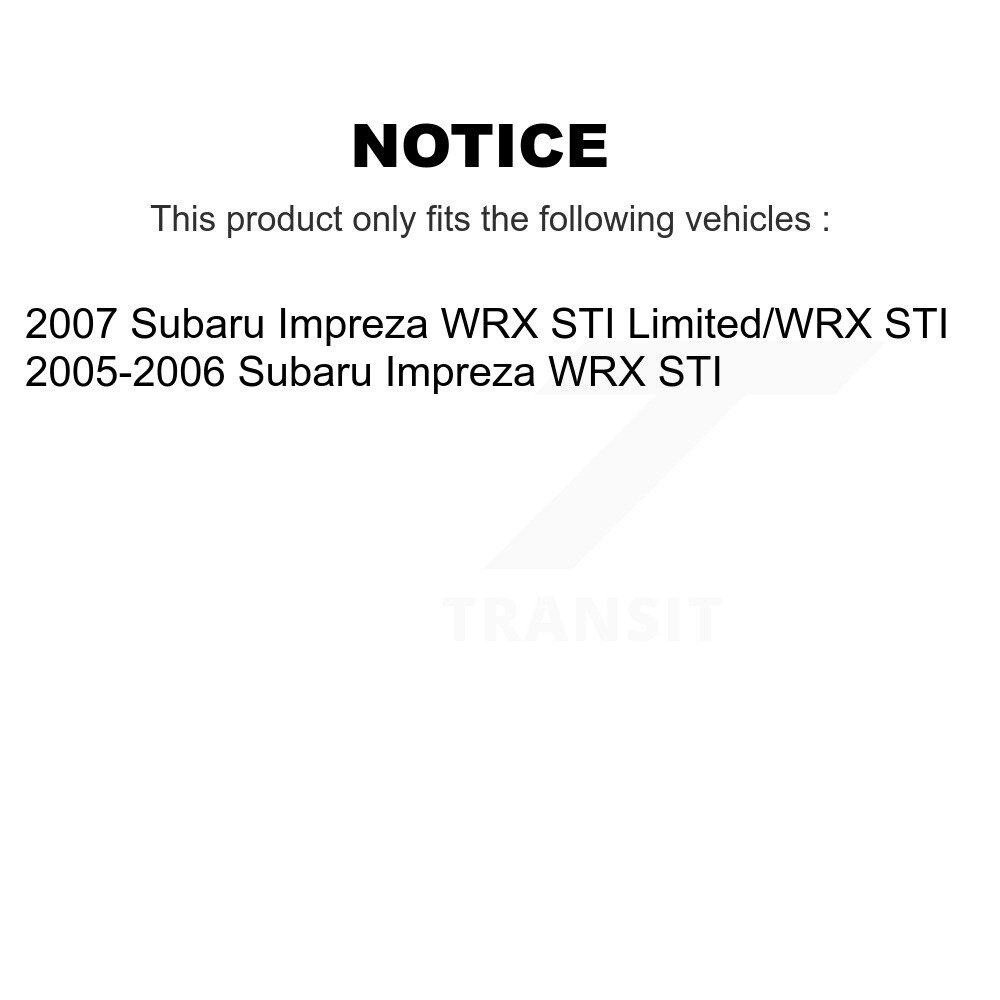 [Arrière] Rotor de frein à disque arrière pour Subaru Impreza 8-980355