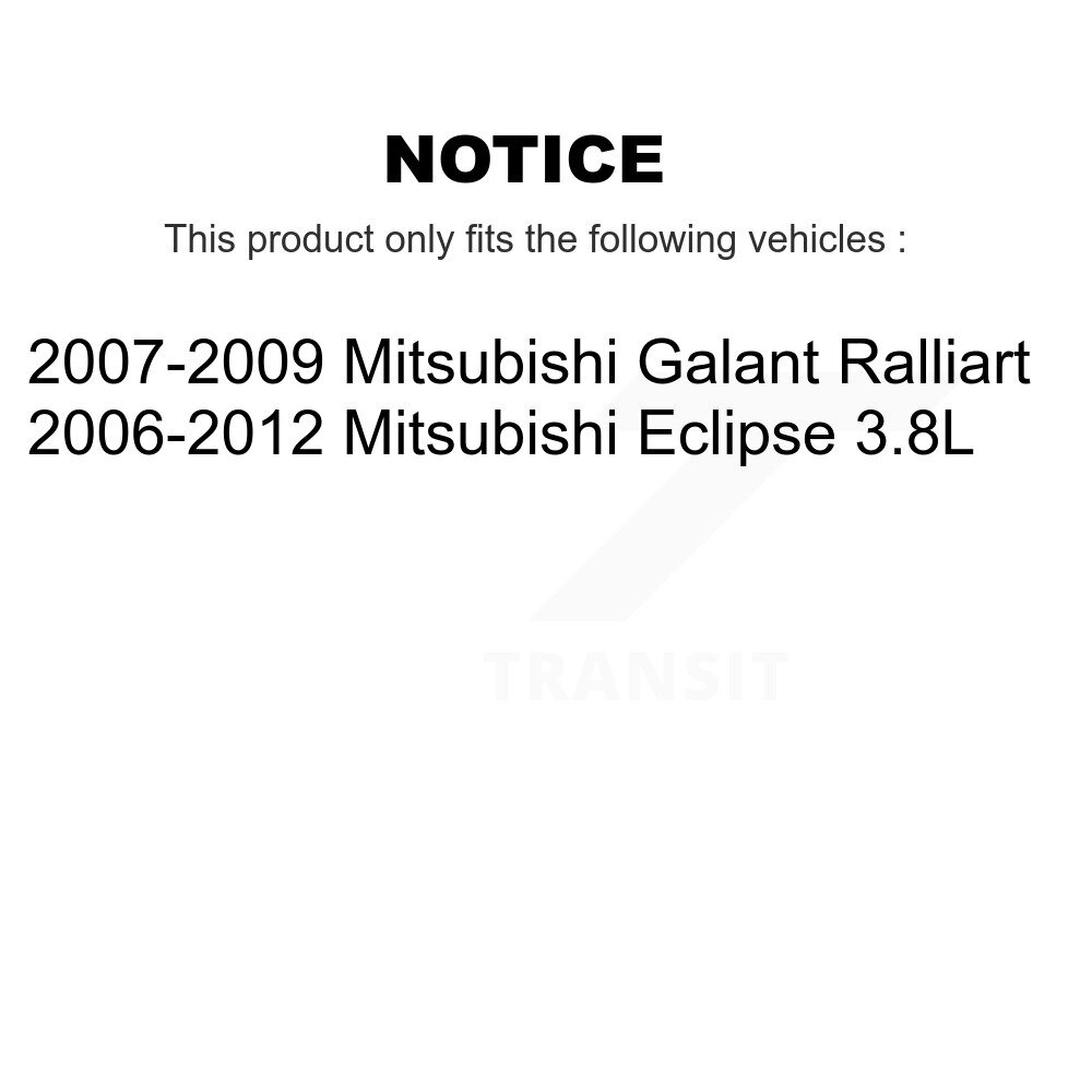[Arrière] Rotor de frein à disque arrière pour Mitsubishi Eclipse Galant 8-980454