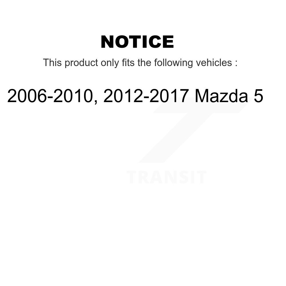 [Arrière] Rotor de frein à disque arrière pour Mazda 5 8-980472
