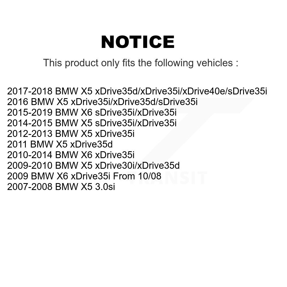 [Arrière] Rotor de frein à disque arrière pour BMW X5 X6 8-980593