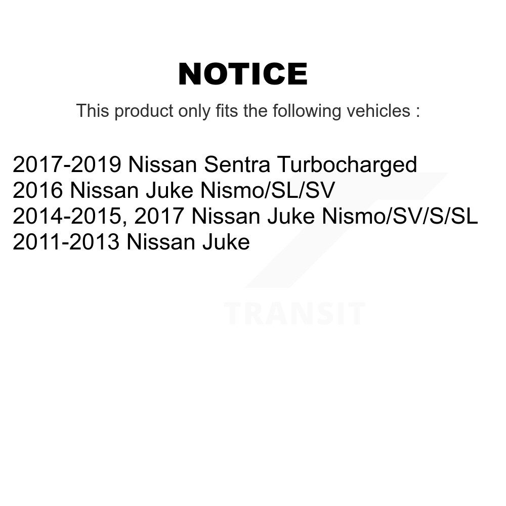 [Front] Rotor de frein à disque avant pour Nissan Sentra Juke 8-980864