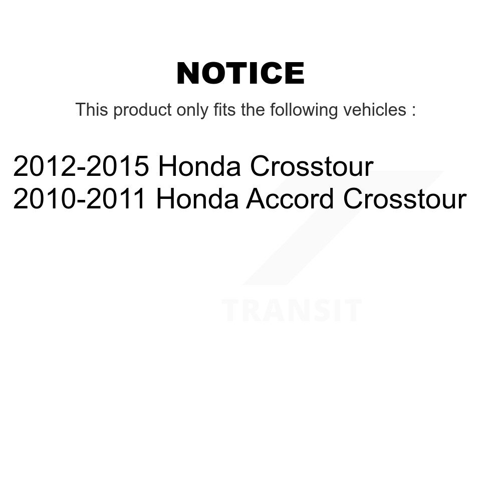 [Arrière] Rotor de frein à disque arrière pour Honda Accord Crosstour 8-980901