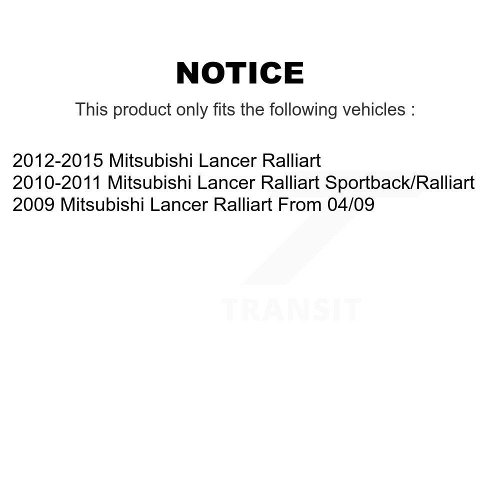 [Front] Rotor de frein à disque avant pour Mitsubishi Lancer 8-980933