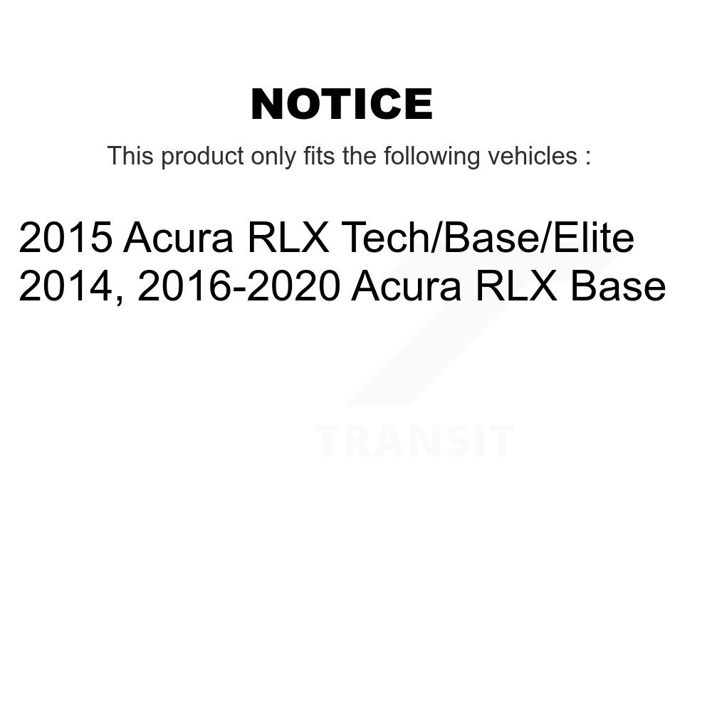 [Front] Rotor de frein à disque avant pour Acura RLX 8-981019