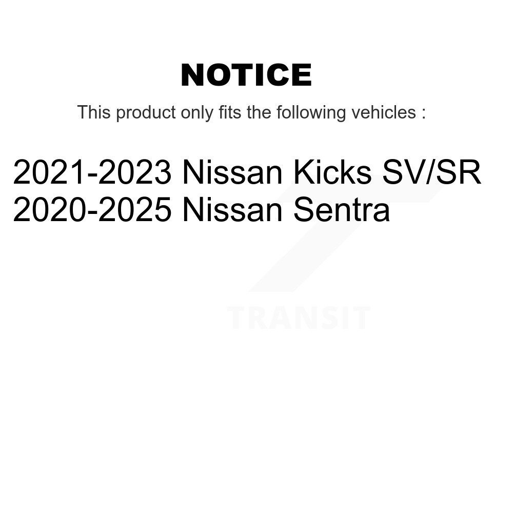 [Front] Rotor de frein à disque avant pour Nissan Kicks Sentra 8-981196