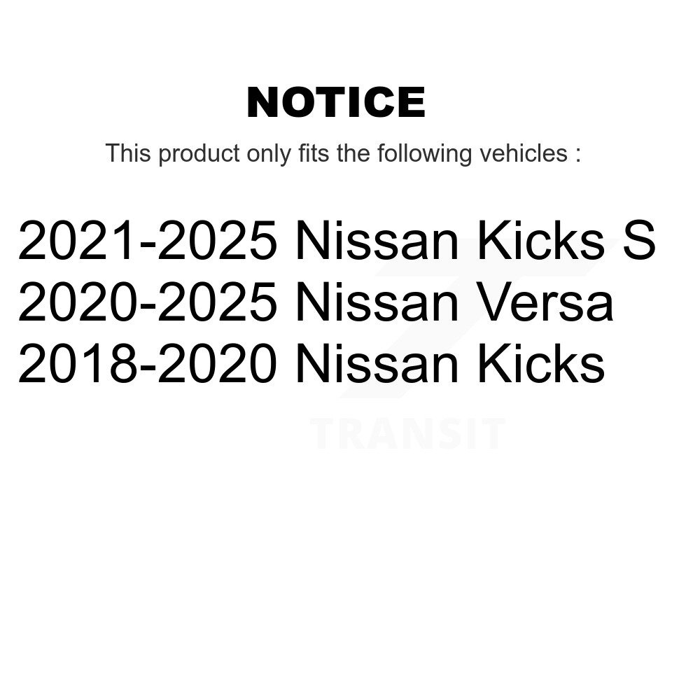 [Front] Rotor de frein à disque avant pour Nissan Kicks Versa 8-982407