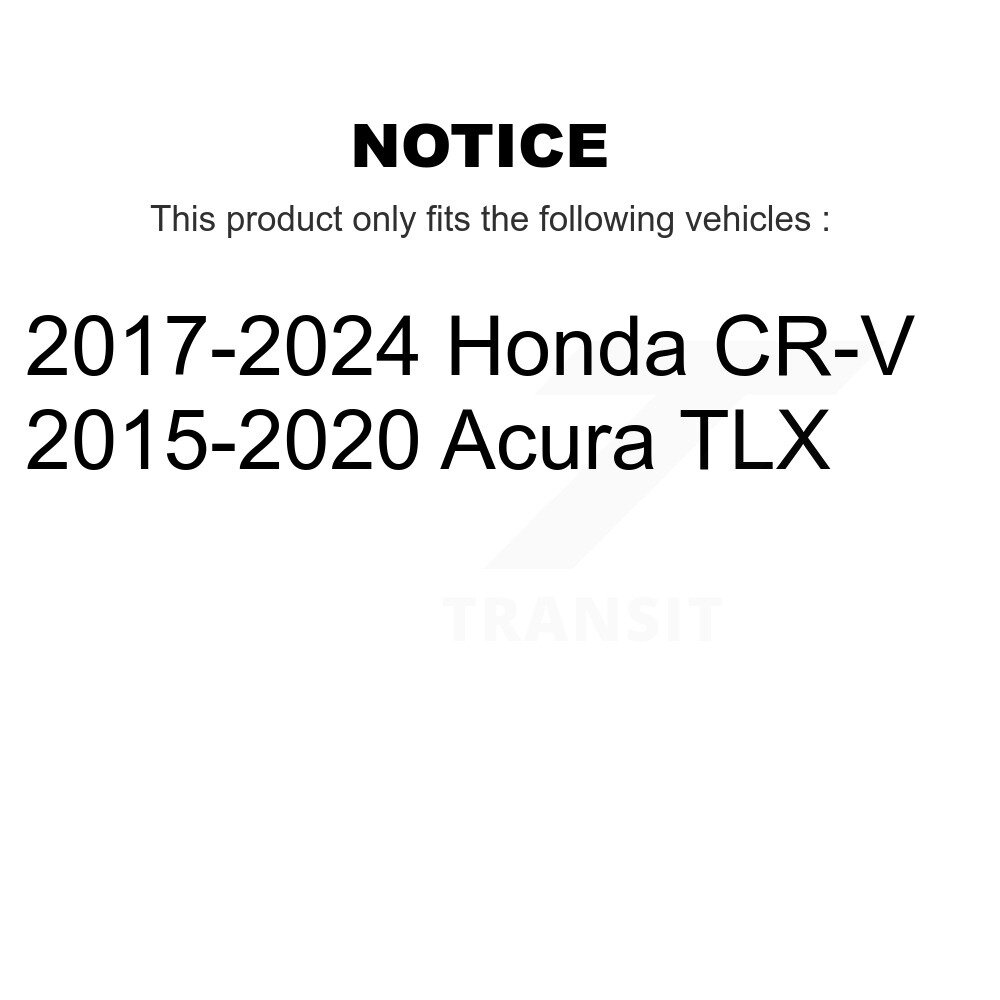 [Arrière] Rotor de frein à disque arrière pour Honda CR-V Acura TLX 8-TQ8152