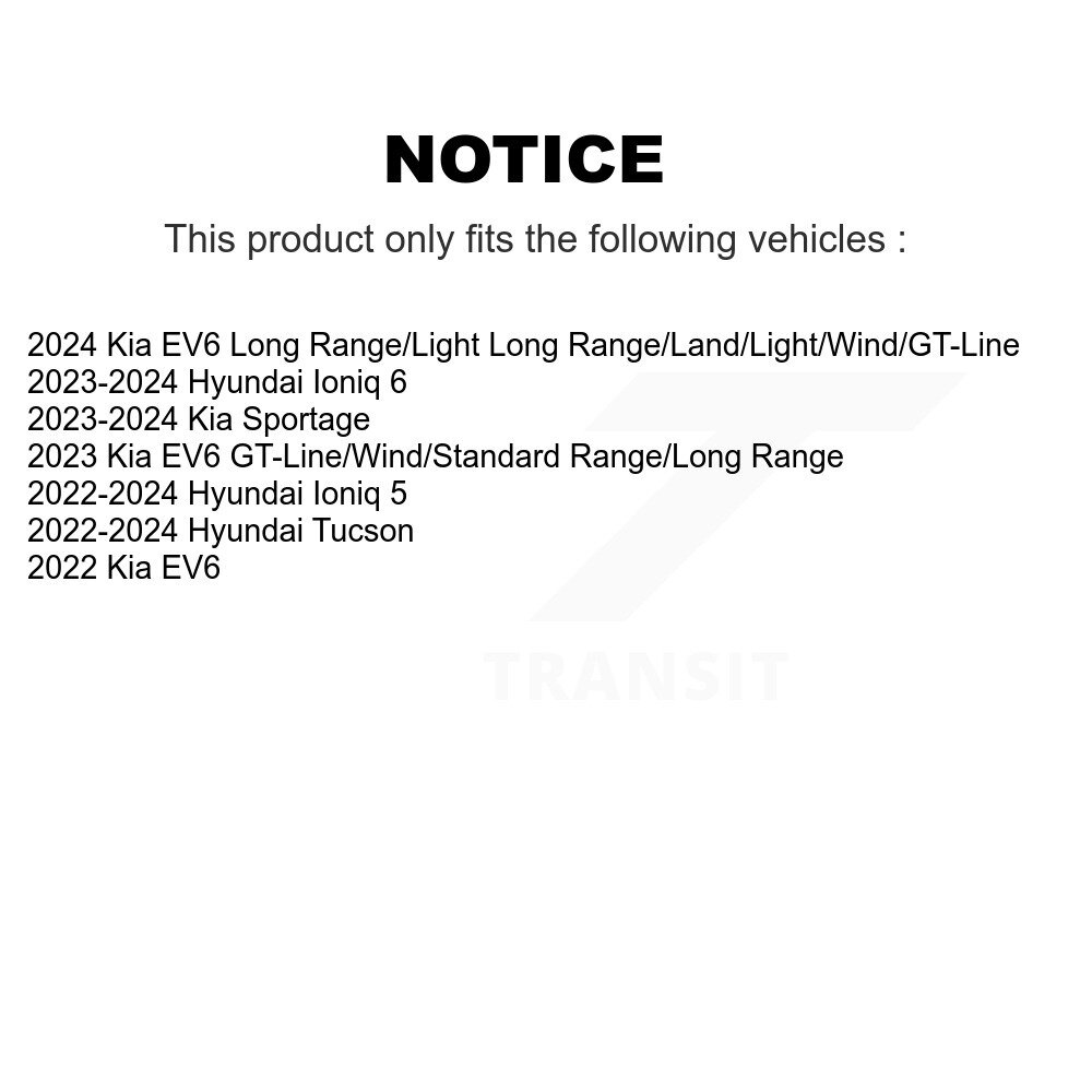 [Front] Rotor de frein à disque avant pour Hyundai Tucson Kia Sportage Ioniq 5 EV6 6 8-TQ8463