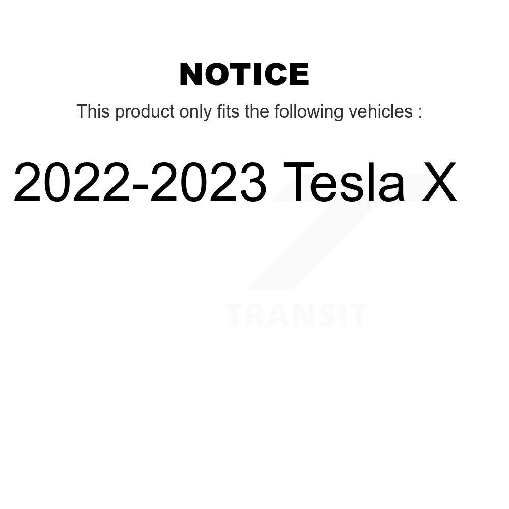 [Front] Rotor de frein à disque avant pour 2022-2023 Tesla X 8-TQ8479