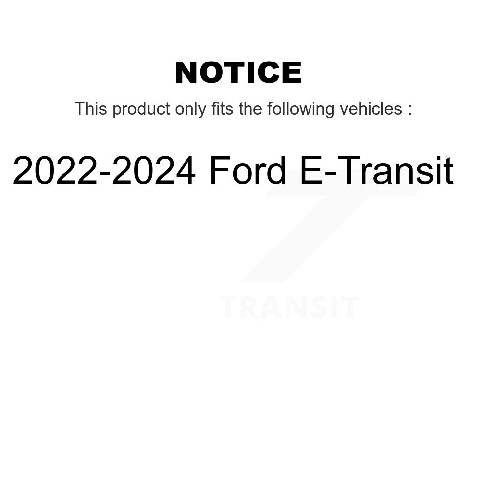 [Arrière] Rotor de frein arrière pour Ford E-Transit 2022-2024 8-TQ8496