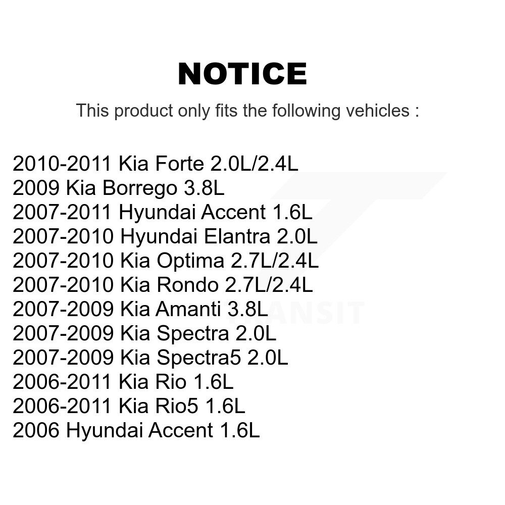 [N/A] Pompe à combustible électrique pour Hyundai Kia Accent Elantra Rondo Forte Rio Rio5 Optima