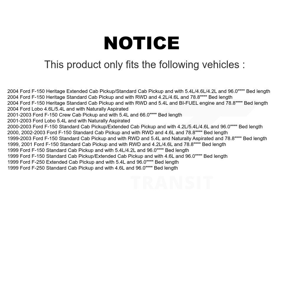 [N/A] Assemblage d'expéditeur de pompe à combustible pour Ford F-150 Heritage F-250 Lobo AGY-00310100