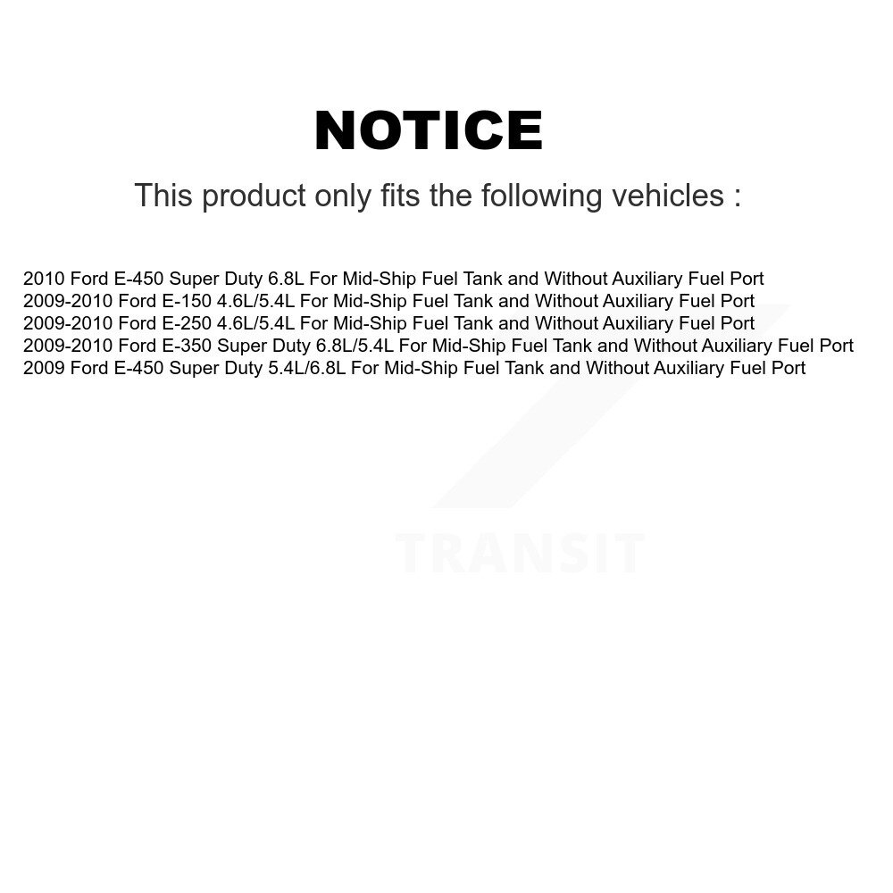 [N/A] Module de pompe à combustible pour Ford E-350 Super Duty E-250 E-150 E-450