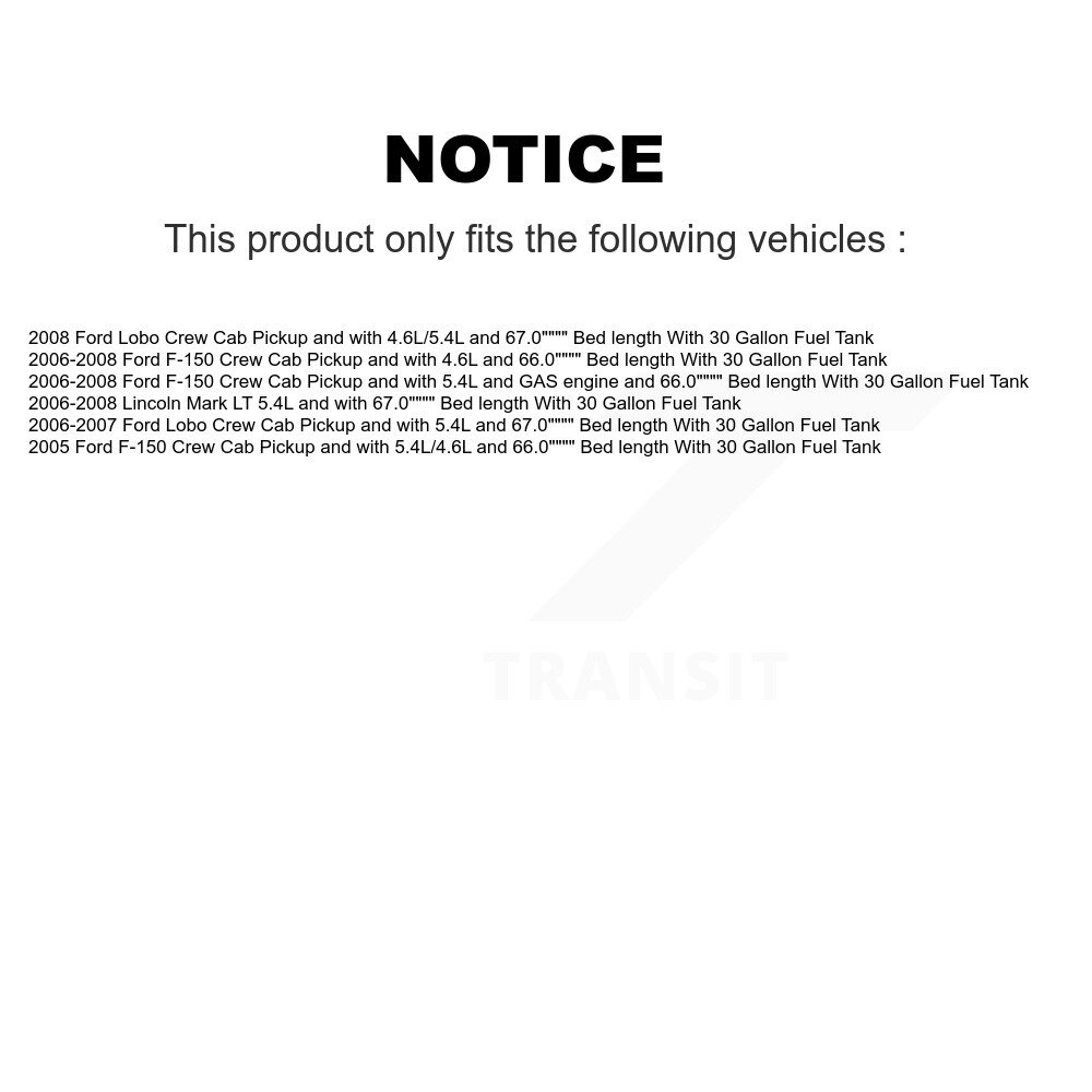 [N/A] Module de pompe à combustible pour Ford F-150 Lincoln Mark LT Lobo AGY-00310184
