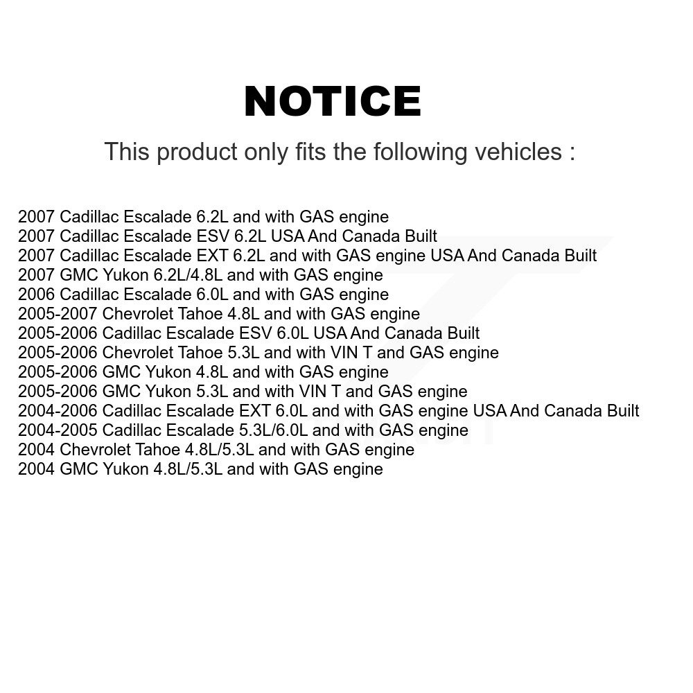 [N/A] Module de pompe à combustible pour Cadillac Chevrolet Tahoe GMC Yukon Escalade EXT