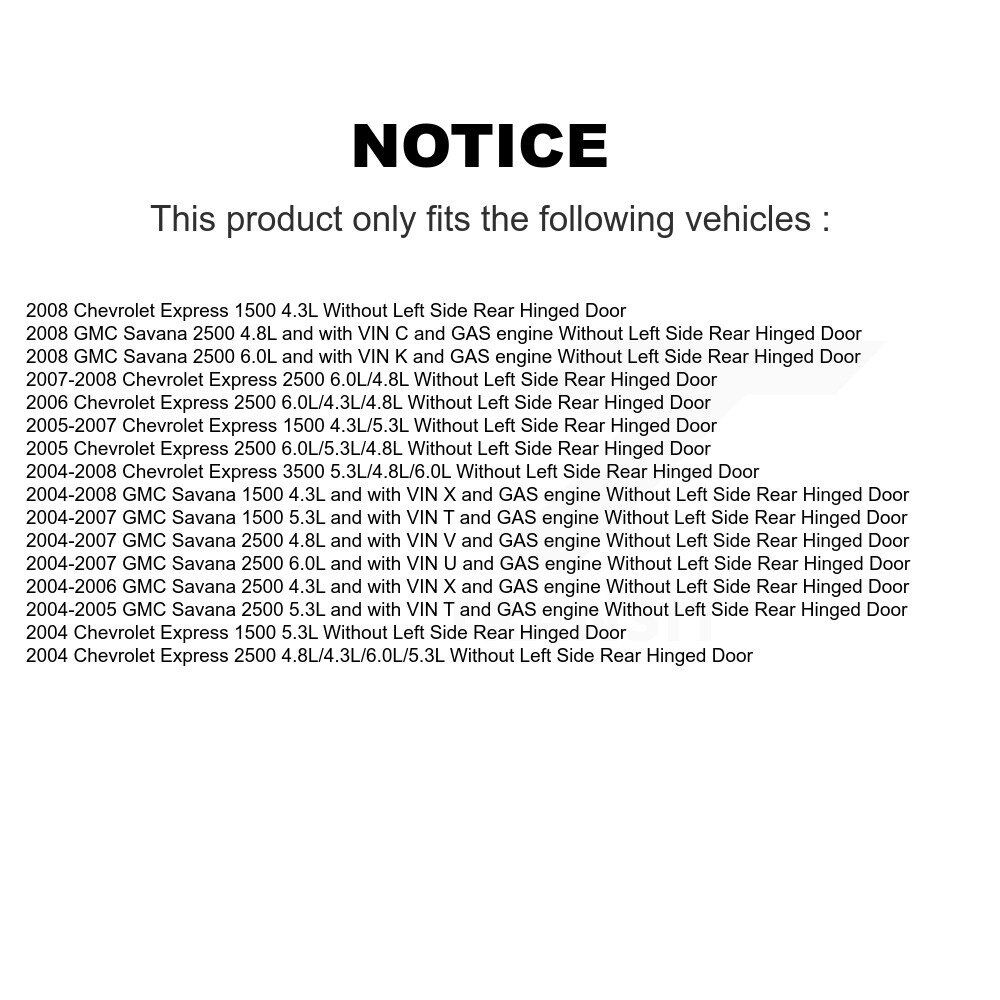 [N/A] Module de pompe à carburant Assemblage pour Chevrolet Express 2500 GMC 3500 Savana 1500