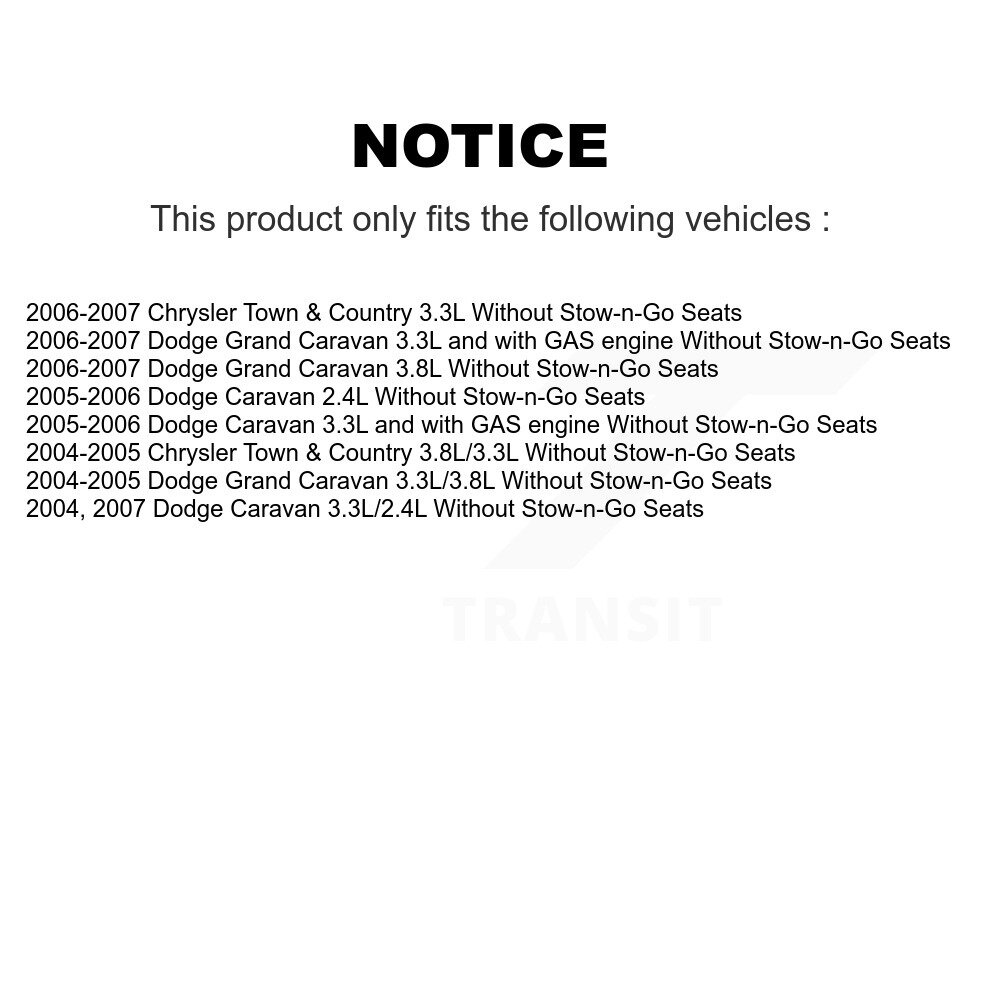 [N/A] Module de pompe à combustible Assemblage pour Dodge Grand Caravan Chrysler Ville et Pays