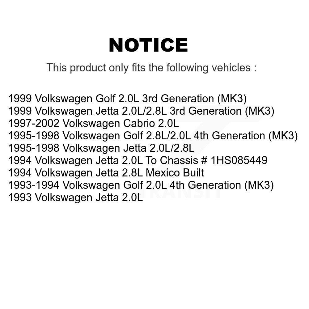 [N/A] Module de pompe à combustible pour Volkswagen Cabrio Jetta Golf AGY-00310449