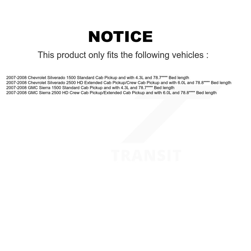 [N/A] Module de pompe à combustible pour Chevrolet GMC Silverado 1500 Sierra 2500 HD