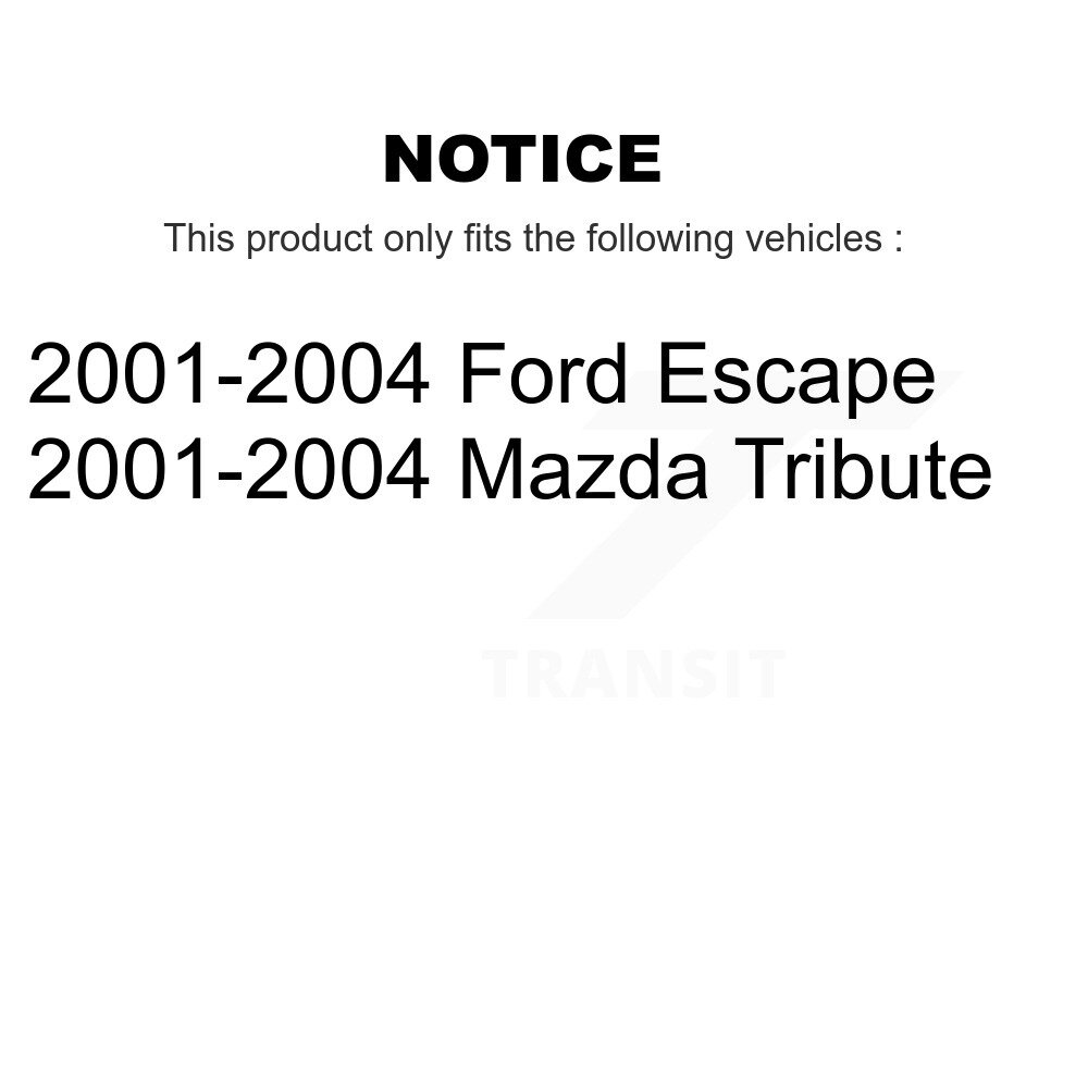 [N/A] Sangle de réservoir de carburant pour 2001-2004 Ford Escape Mazda Tribute AGY-01110230