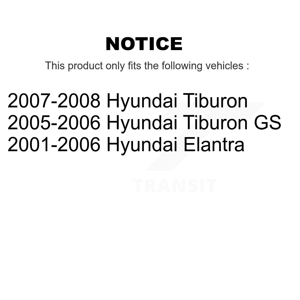 [N/A] Sangle de réservoir de carburant pour Hyundai Elantra Tiburon AGY-01110241