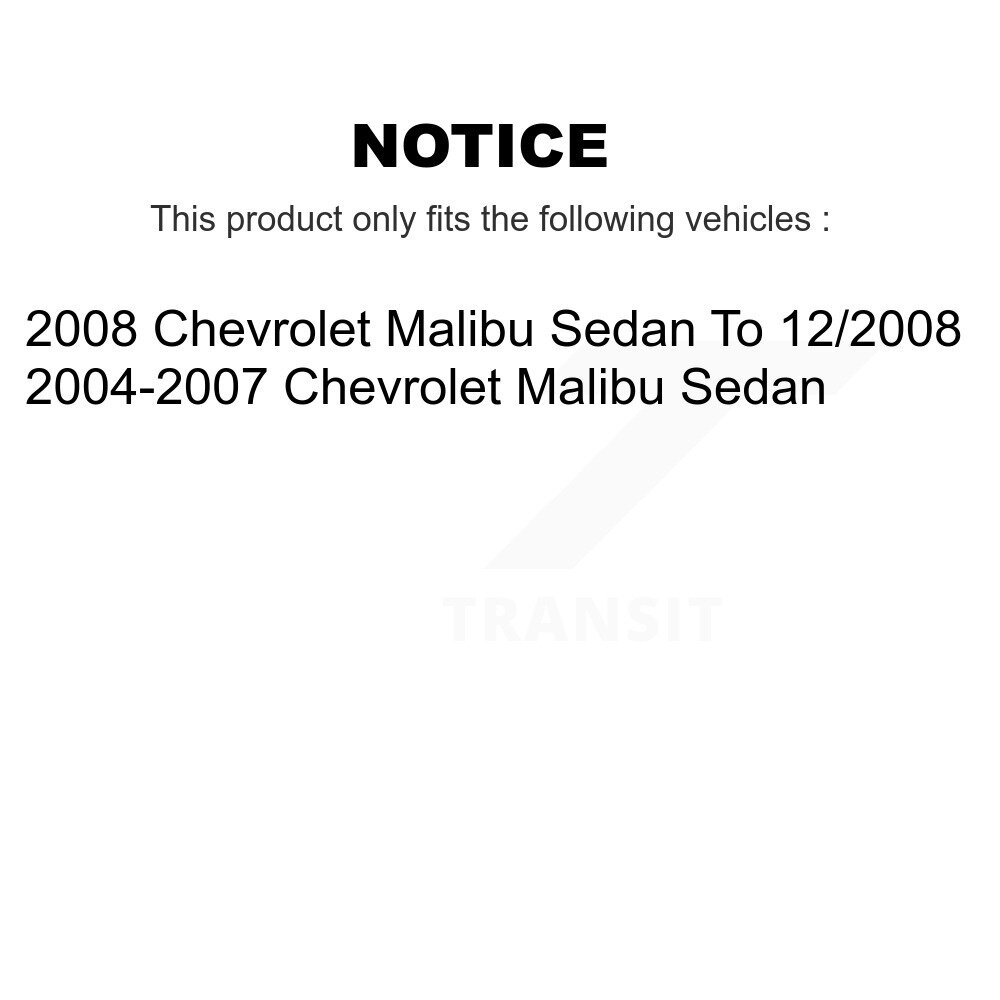[N/A] Sangle de réservoir d'essence pour Chevrolet Malibu Sedan AGY-01110298