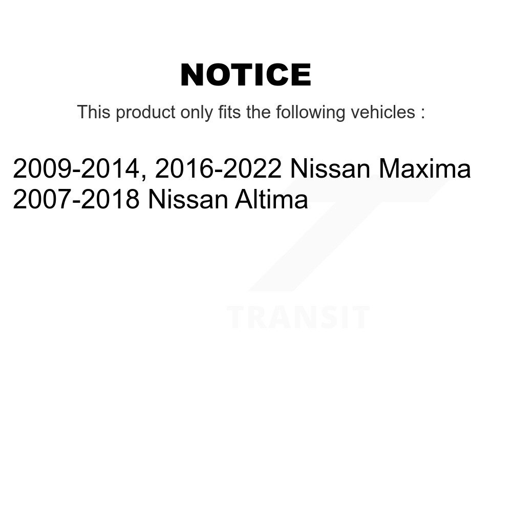 [N/A] Courroie de réservoir de carburant pour Nissan Altima Maxima AGY-01110345