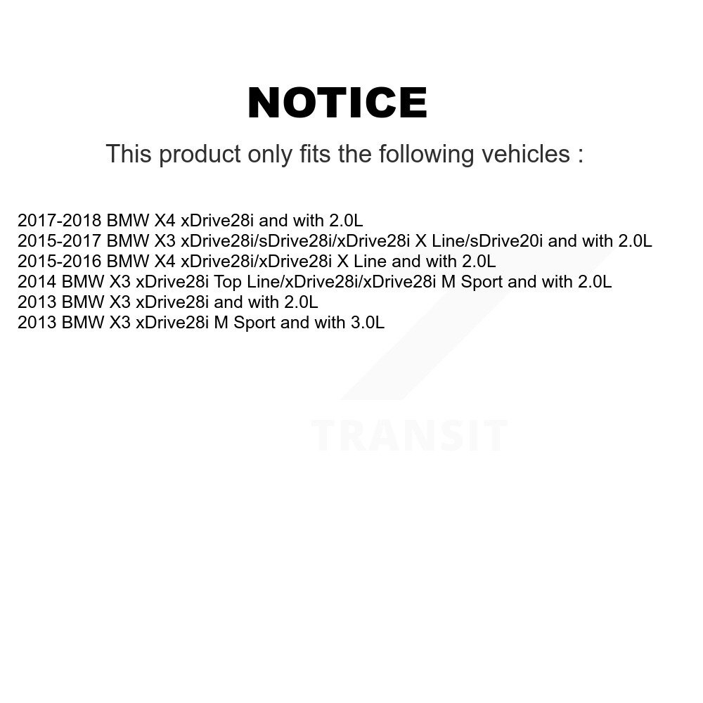 [N/A] Module de pompe à combustible Assemblage pour BMW X3 X4 AGY-4011466