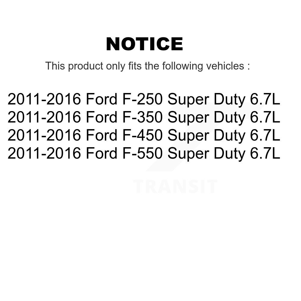 [N/A] Pompe à combustible électrique pour 2011-2016 Ford F-350 Super Duty F-250 F-450 F-550 6,7L