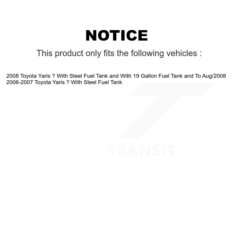[N/A] Pompe à essence électrique pour Toyota Yaris ? AGY-4020368