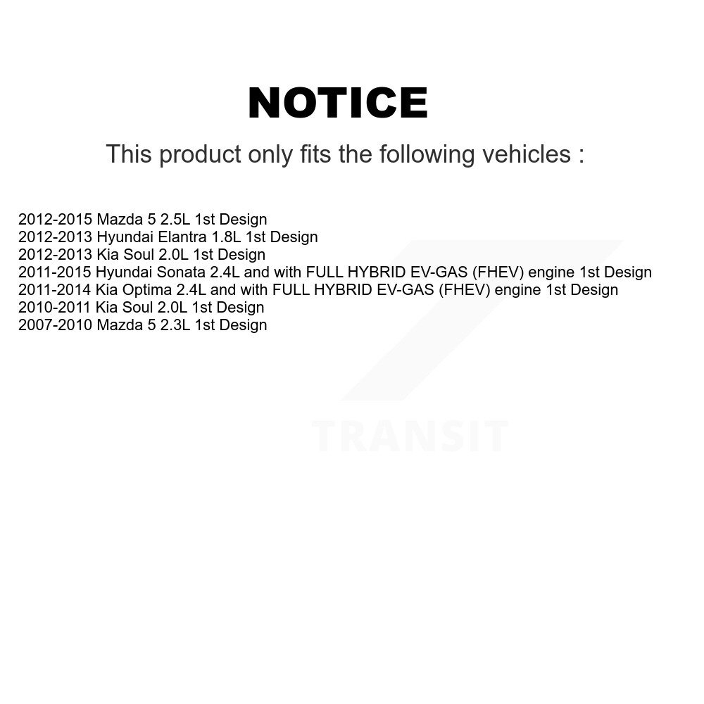 [N/A] Pompe à combustible électrique pour Hyundai Elantra Sonata Kia Mazda 5 Soul Optima 1er Design