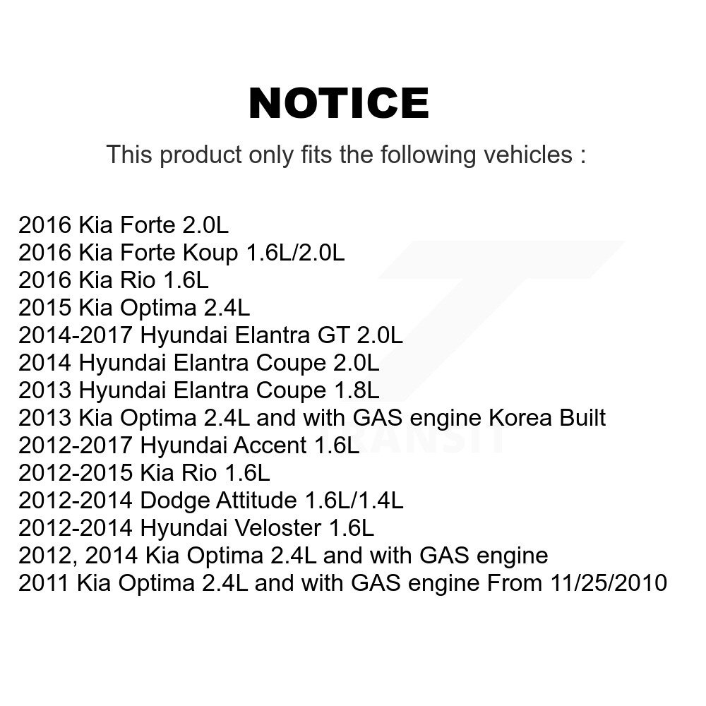 [N/A] Pompe à combustible électrique pour Hyundai Accent Kia Rio Optima Elantra GT Veloster Forte