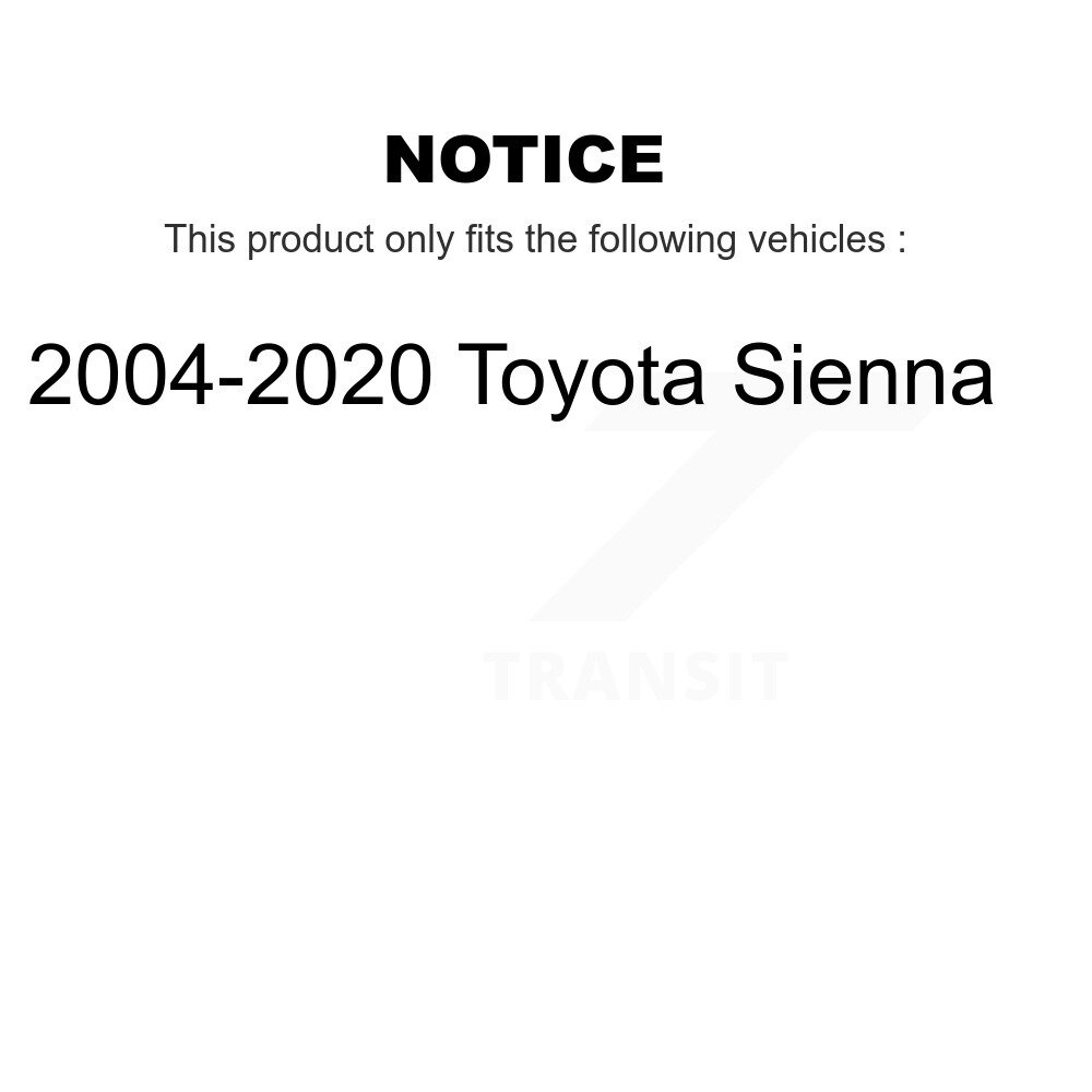 [N/A] Courroie de réservoir de carburant pour 2004-2020 Toyota Sienna AGY-4040735
