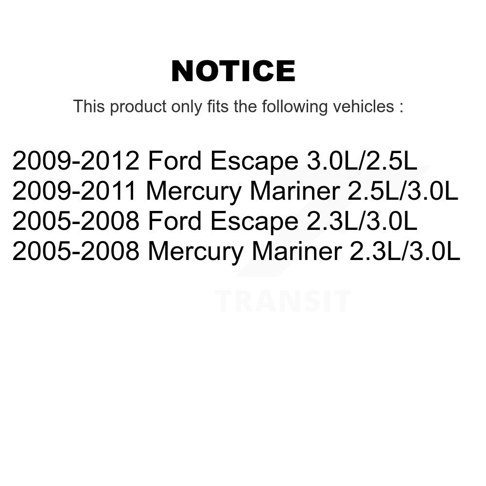[N/A] Bracelet de réservoir de carburant pour Ford Escape Mercury Mariner AGY-4040759