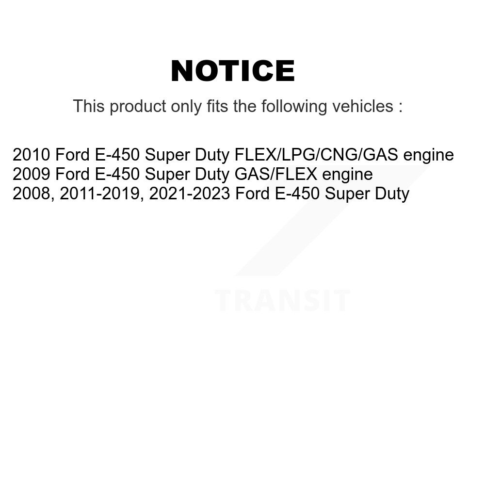 [Arrière] Plaquettes de frein arrière en céramique pour Ford E-450 Super Duty CMX-D1330