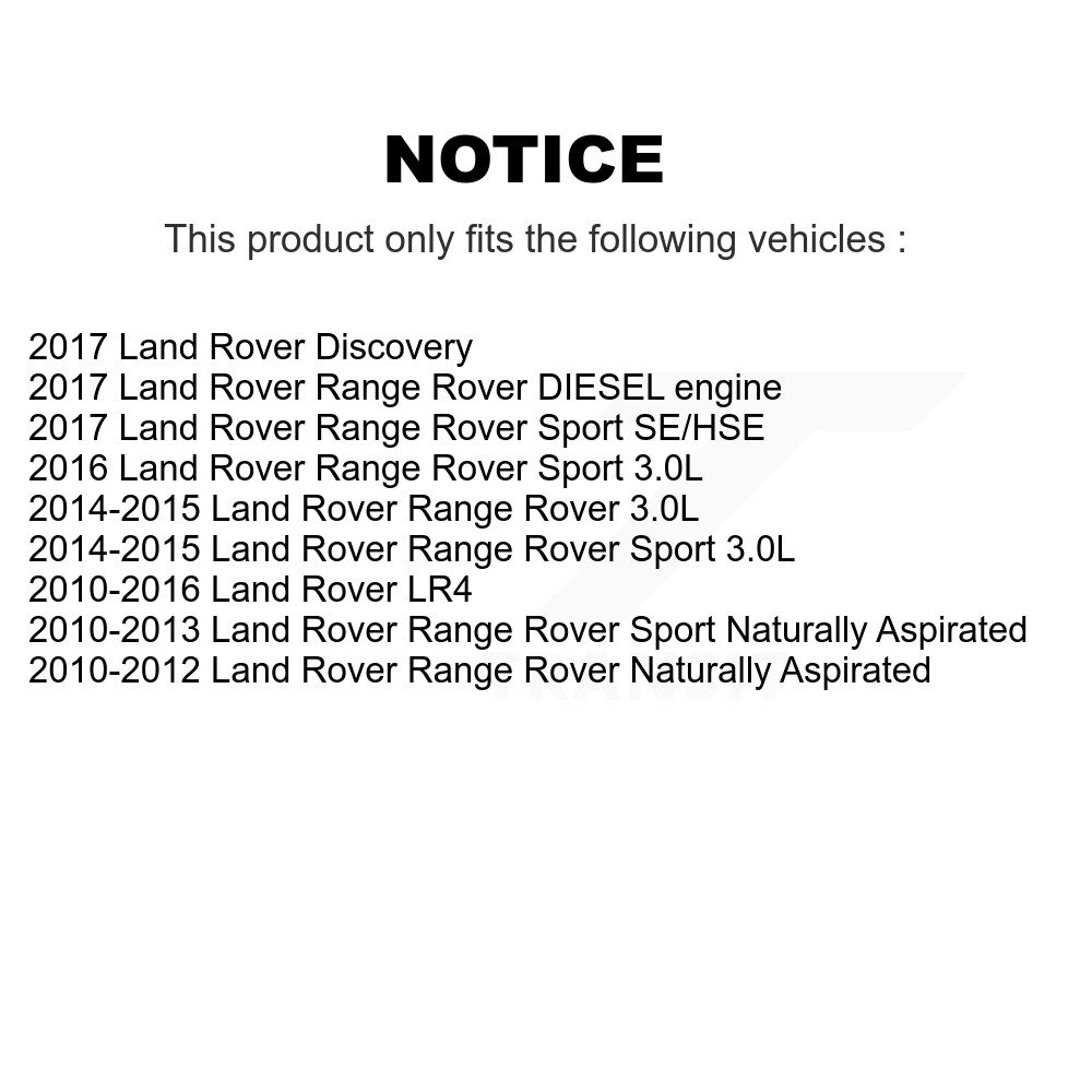 [Front] Plaquettes de frein en céramique avant pour Land Rover Range Sport LR4 Discovery CMX-D1425