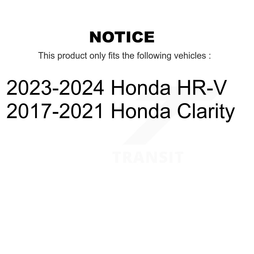 [Arrière] Plaquettes de frein en céramique arrière pour Honda HR-V Clarity CMX-D2116