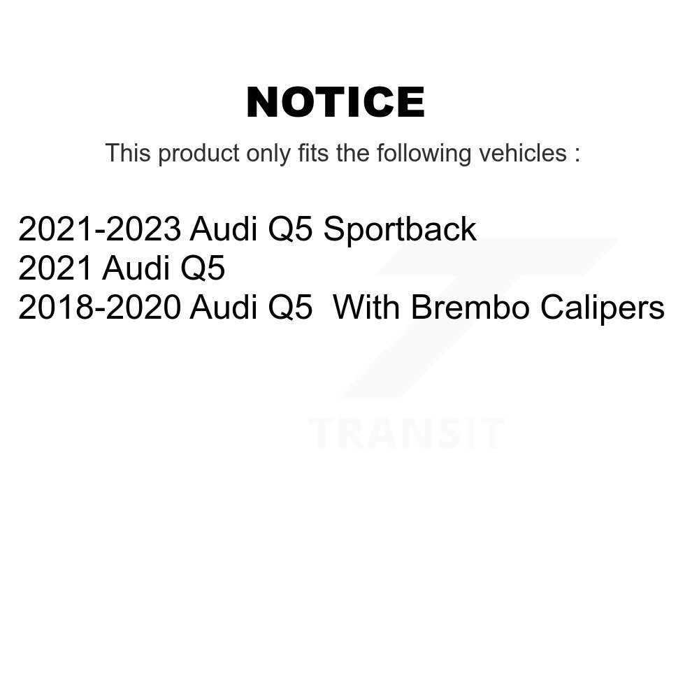 [Front] Plaquettes de frein à disque en céramique avant pour Audi Q5 Sportback CMX-D2139