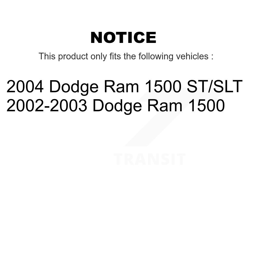 [Arrière] Plaquettes de frein en céramique arrière pour Dodge Ram 1500 CMX-D898