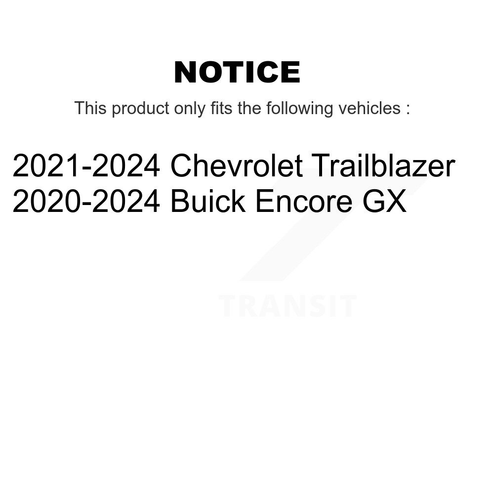 [Arrière] Rotor de frein à disque arrière pour Chevrolet Trailblazer Buick Encore GX DS1-582680