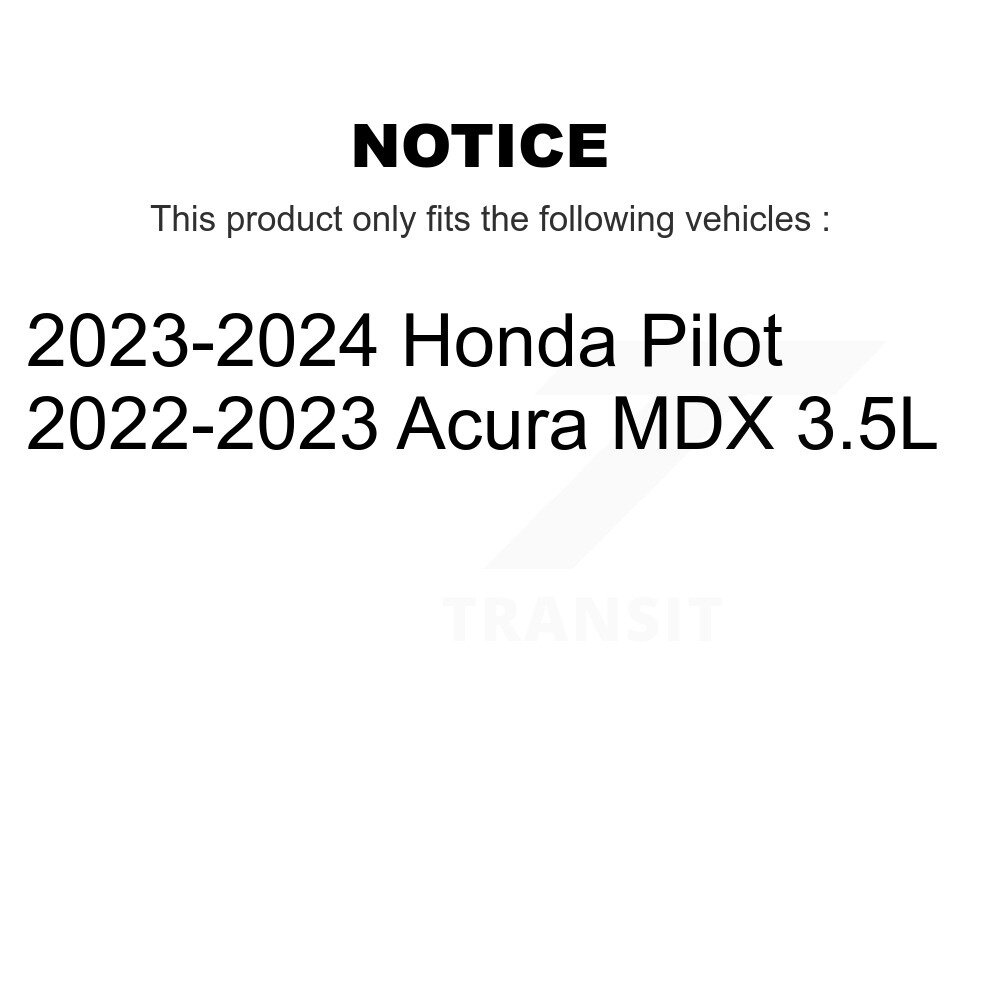 [Front] Rotor de frein à disque avant pour Acura MDX Honda Pilot DS1-982822