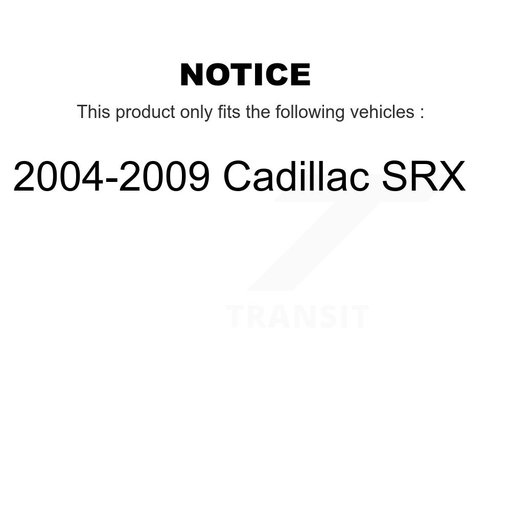 [Arrière] Rotor de frein à disque arrière pour 2004-2009 Cadillac SRX GCR-580260