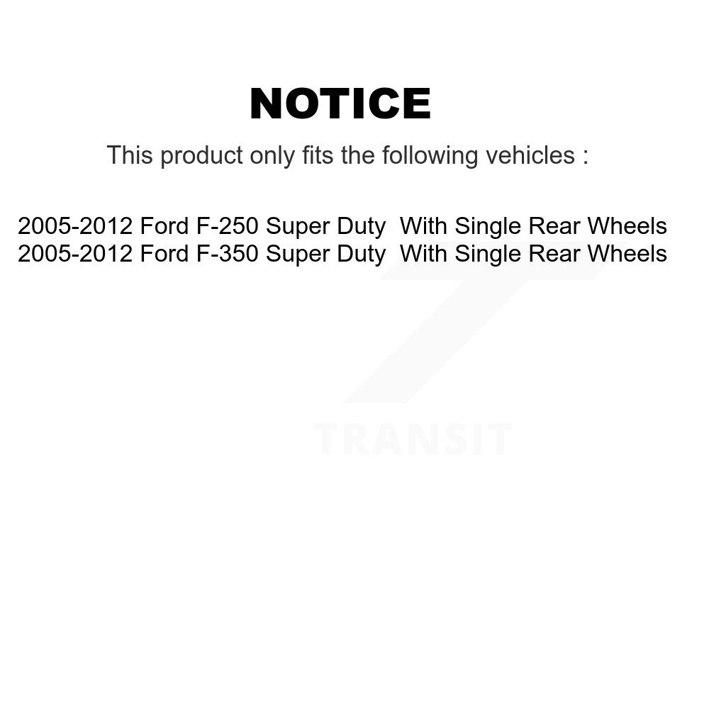 [Arrière] Rotor de frein à disque arrière pour 2005-2012 Ford F-350 Super Duty F-250 GCR-680394