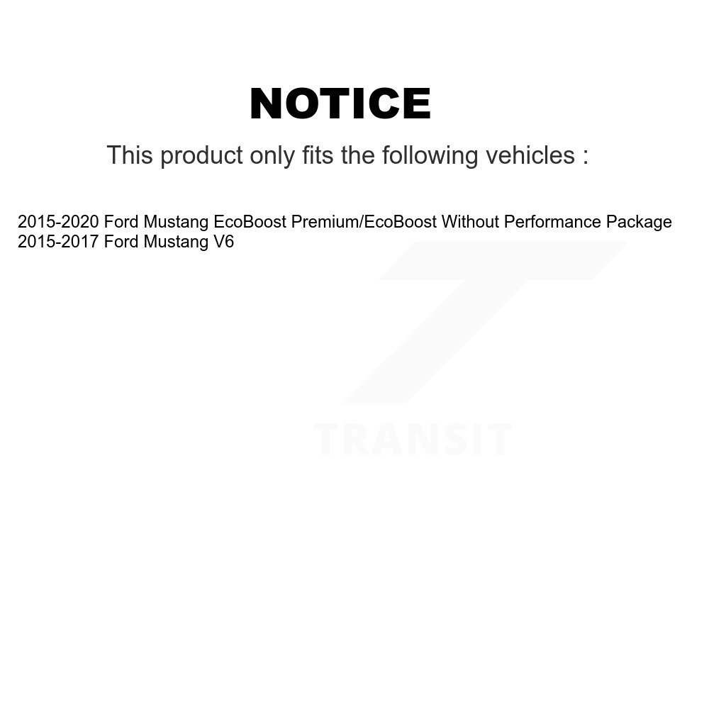 [Front] Rotor de frein à disque avant pour Ford Mustang GCR-681953