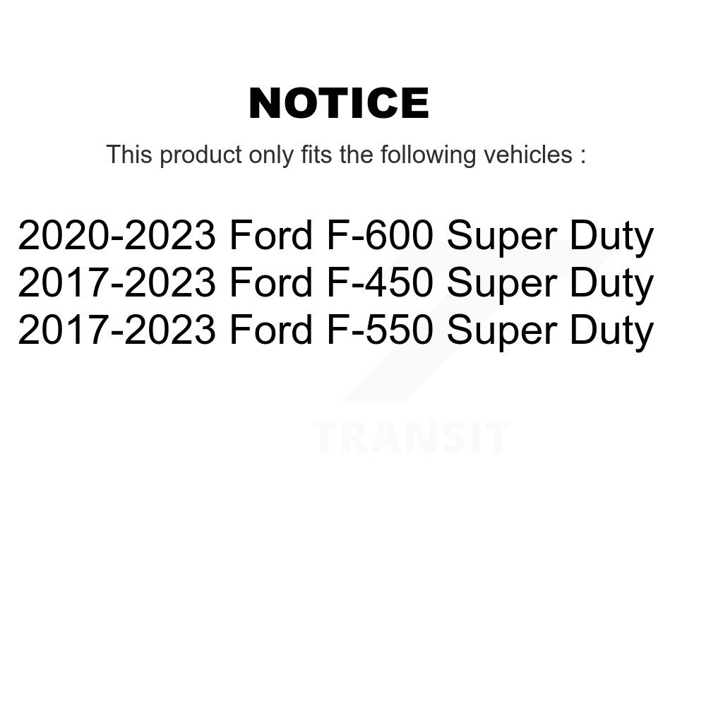 [Arrière] Rotor à disque arrière pour Ford F-450 Super Duty F-550 F-600 GCR-682158