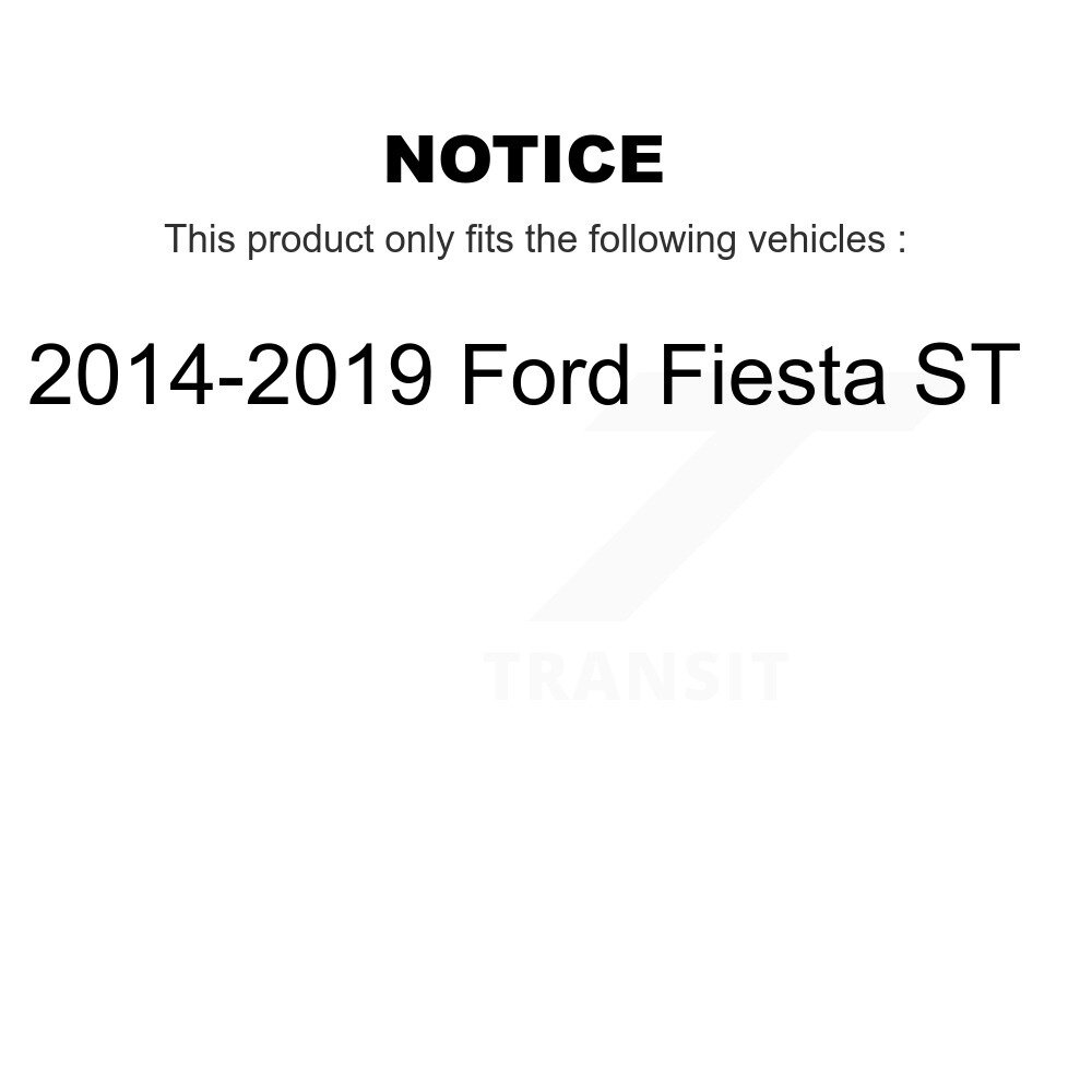[Front] Rotor de frein avant pour Ford Fiesta ST 2014-2019 GCR-682197